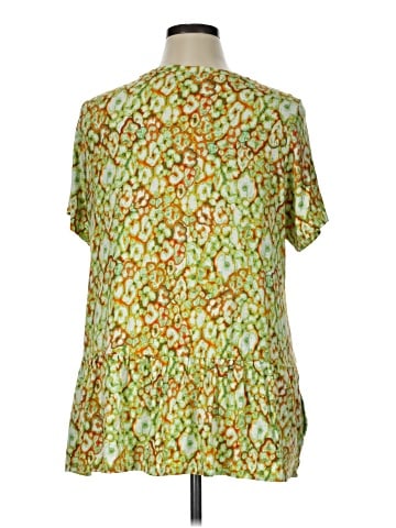LOGO by Lori Goldstein Short Sleeve T-Shirt (view 2)