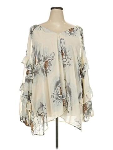 Torrid 3/4 Sleeve Blouse (view 1)
