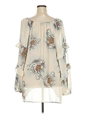 Torrid 3/4 Sleeve Blouse (view 2)