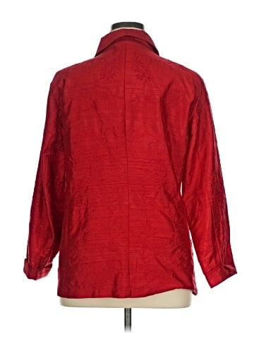 Chico's Design 3/4 Sleeve Silk Top (view 2)