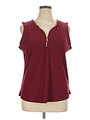 Vintage Rose Sleeveless Blouse (view 1)
