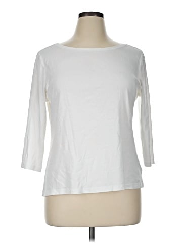 Talbots Outlet 3/4 Sleeve Top (view 1)