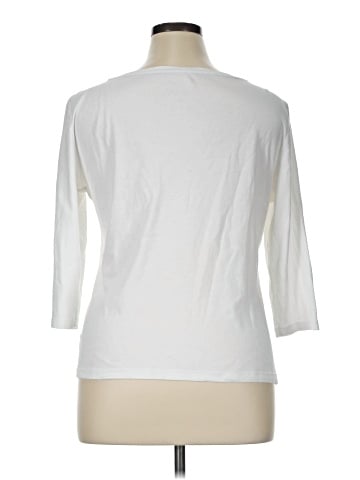 Talbots Outlet 3/4 Sleeve Top (view 2)