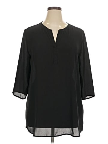Ellen Tracy 3/4 Sleeve Blouse (view 1)