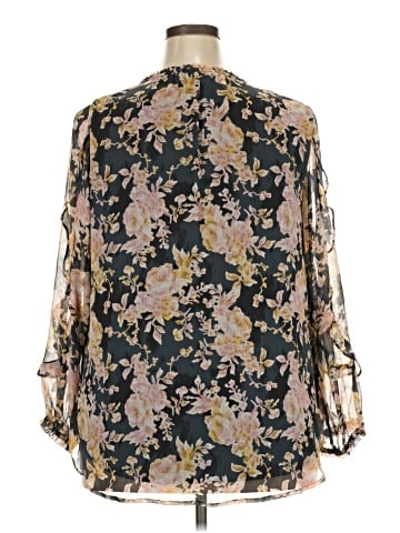 LC Lauren Conrad Long Sleeve Blouse (view 2)