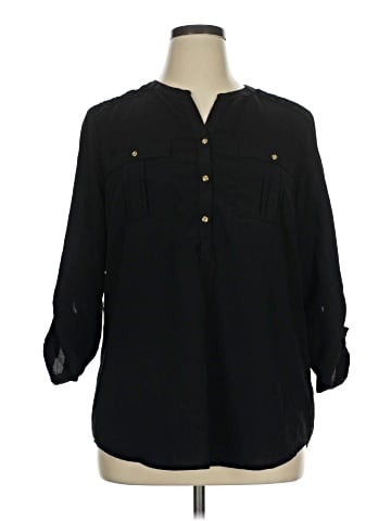 DressBarn 3/4 Sleeve Blouse (view 1)