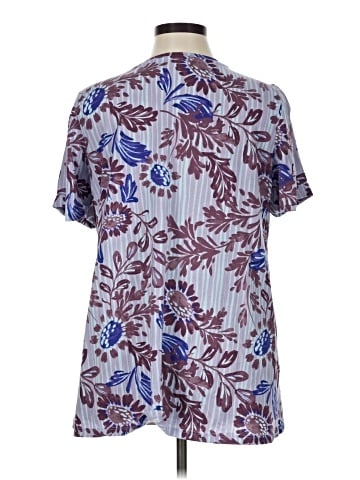 LOGO by Lori Goldstein Short Sleeve T-Shirt (view 2)