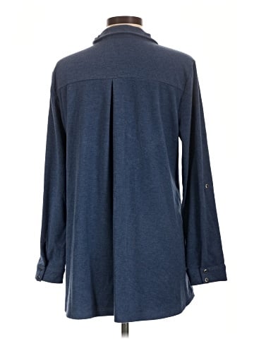 Soft Surroundings Long Sleeve Polo (view 2)