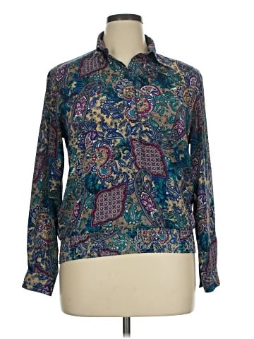 Alfred Dunner Long Sleeve Blouse (view 1)