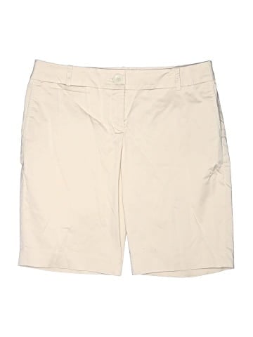 Ann Taylor LOFT Khaki Shorts (view 1)