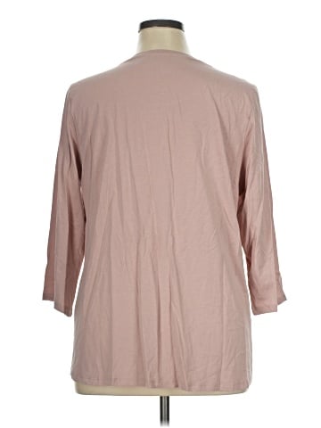 LOGO by Lori Goldstein 3/4 Sleeve T-Shirt (view 2)