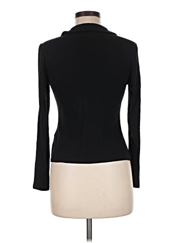 Madewell Ruched Polo Cardigan (view 2)