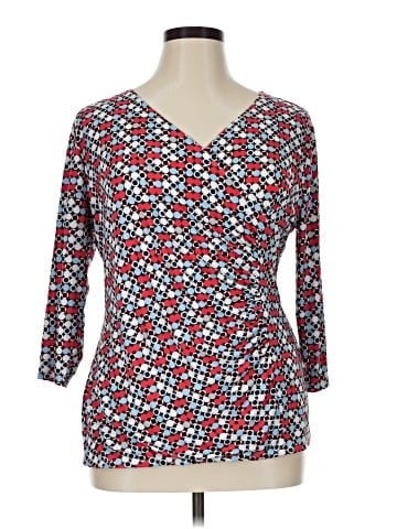 Dana Buchman 3/4 Sleeve T-Shirt (view 1)