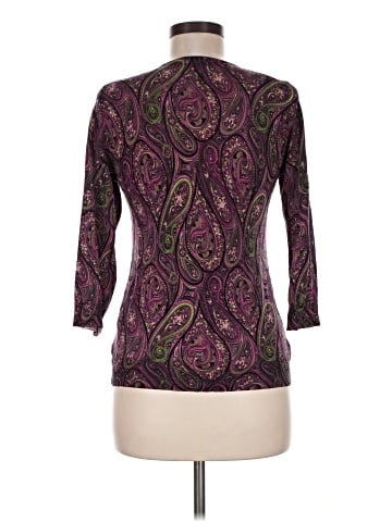 Lord & Taylor 3/4 Sleeve T-Shirt (view 2)