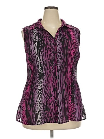 Fashion Bug Sleeveless Blouse (view 1)