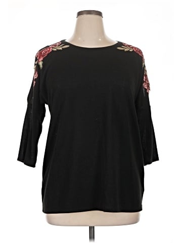 89th & Madison 3/4 Sleeve Top (view 1)