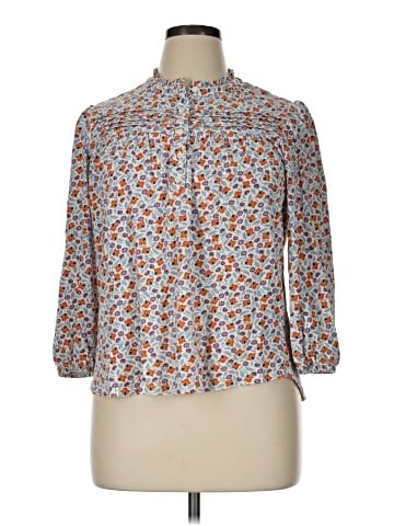 Croft & Barrow 3/4 Sleeve Blouse (view 1)