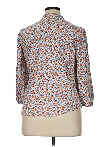 Croft & Barrow 3/4 Sleeve Blouse (view 2)