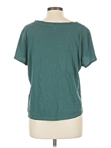 Madewell Softfade Cotton V-Neck Crop Tee (view 2)