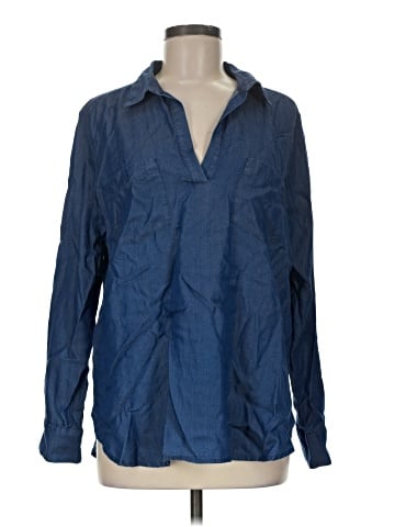 Ann Taylor LOFT Outlet Long Sleeve Blouse (view 1)