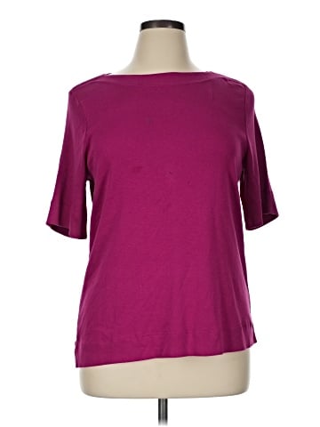 Chico's 3/4 Sleeve T-Shirt (view 1)