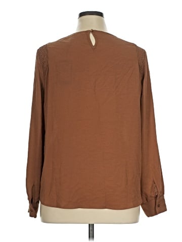 Adrianna Papell Long Sleeve Blouse (view 2)