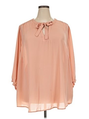 Torrid 3/4 Sleeve Blouse (view 1)
