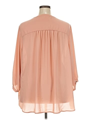 Torrid 3/4 Sleeve Blouse (view 2)