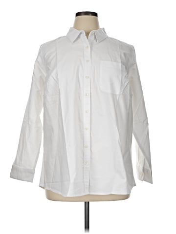 Lands' End Long Sleeve Button-Down Shirt (view 1)