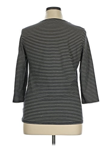 Liz Claiborne 3/4 Sleeve T-Shirt (view 2)