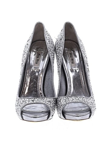 Miu Miu Glitter Pumps (view 2)