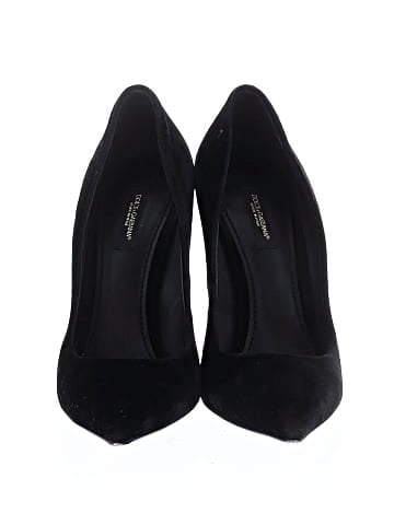 Dolce & Gabbana Velvet Pumps (view 2)