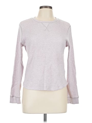 Madewell Waffle-Knit Raglan Tee (view 1)