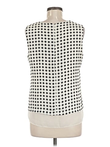 Rose + Olive Sleeveless Blouse (view 2)