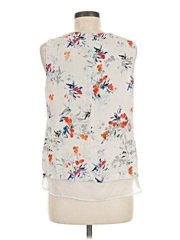 Rose + Olive Sleeveless Blouse (view 2)