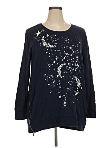Zenergy by Chico's 3/4 Sleeve T-Shirt (view 1)