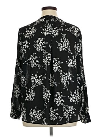 Simply Vera Vera Wang Long Sleeve Blouse (view 2)