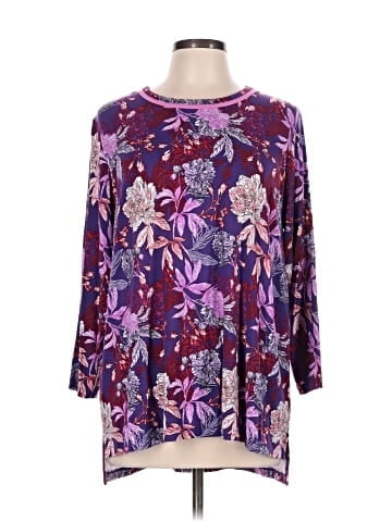LOGO by Lori Goldstein 3/4 Sleeve T-Shirt (view 1)
