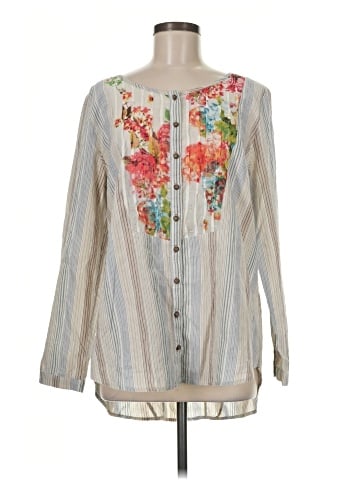 Soft Surroundings Long Sleeve Blouse (view 1)
