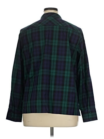 Talbots Long Sleeve Button-Down Shirt (view 2)