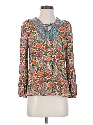 Natural Life Long Sleeve Blouse (view 1)