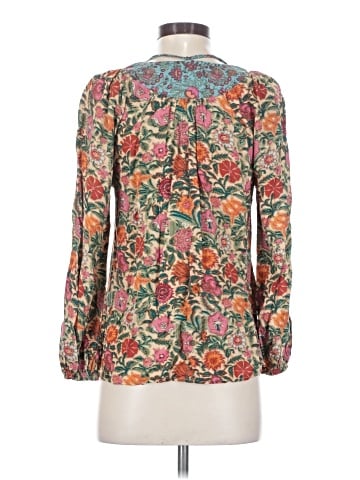 Natural Life Long Sleeve Blouse (view 2)