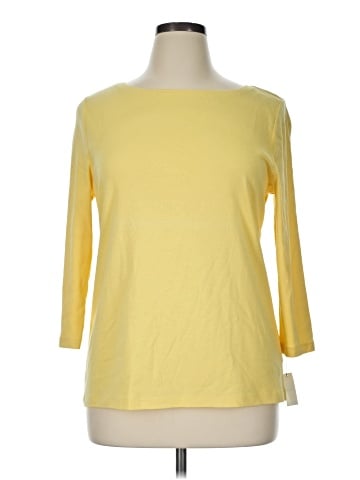 Talbots Outlet 3/4 Sleeve T-Shirt (view 1)