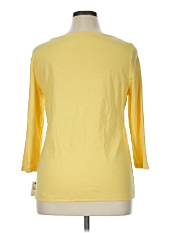 Talbots Outlet 3/4 Sleeve T-Shirt (view 2)