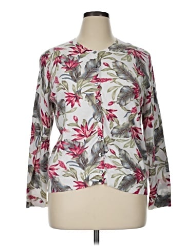 Karen Scott 3/4 Sleeve Blouse (view 1)