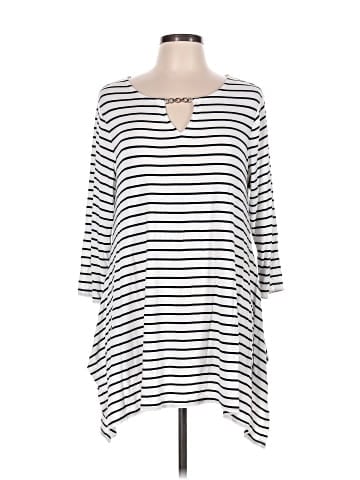 Dana Buchman 3/4 Sleeve Top (view 1)