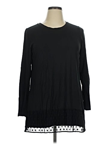 LOGO by Lori Goldstein Long Sleeve Top (view 1)