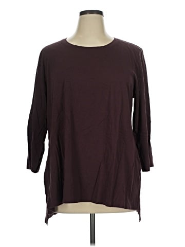 LOGO by Lori Goldstein 3/4 Sleeve T-Shirt (view 1)
