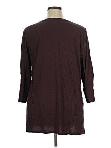 LOGO by Lori Goldstein 3/4 Sleeve T-Shirt (view 2)