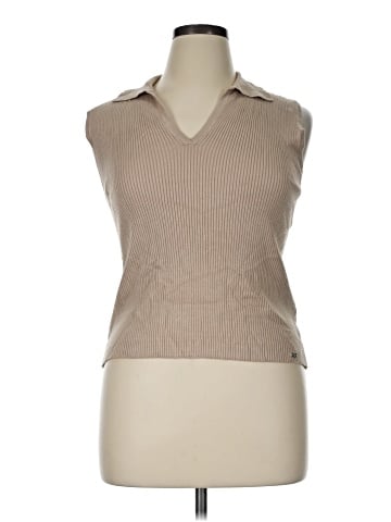 Calvin Klein Sleeveless Blouse (view 1)